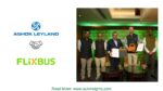 Read more about the article Ashok Leyland partners with FlixBus India to Drive Sustainable Inter-City Mobility