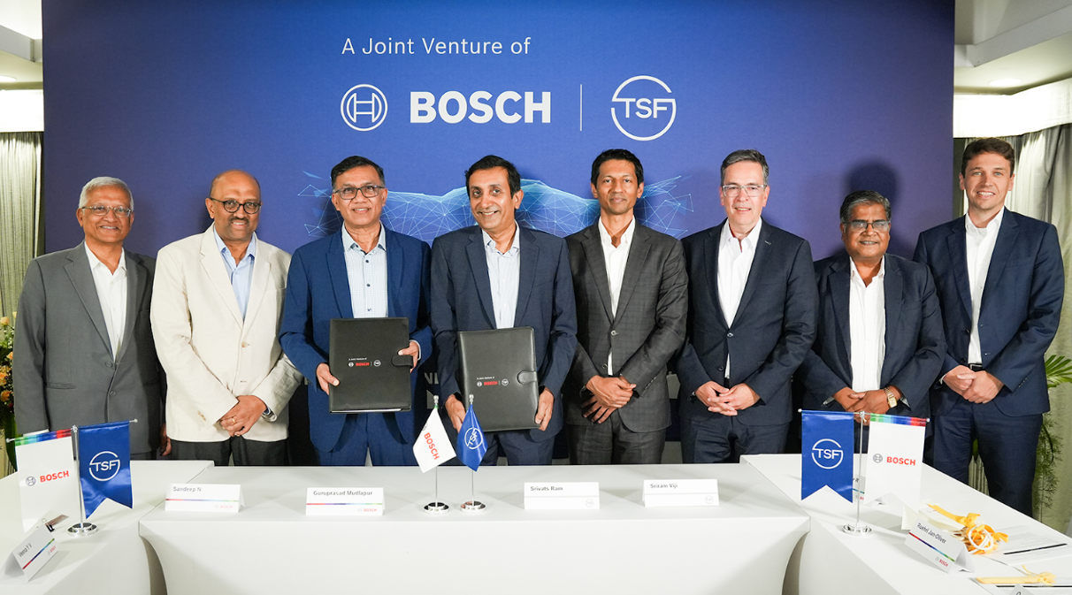 Bosch and TSF Group announce commercial vehicle air systems joint venture